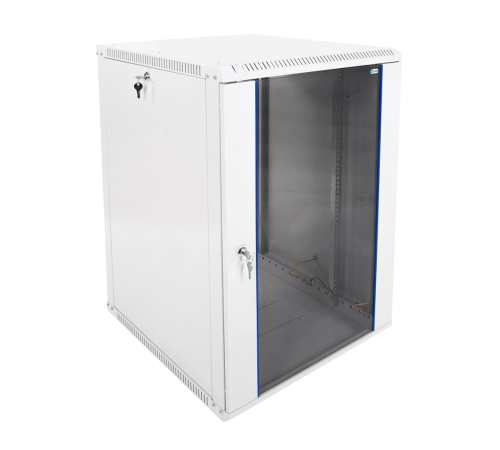 Шкаф телекоммуникационный настенный разборный ЭКОНОМ 18U (600x650) дверь стекло ЦМО ШРН-Э-18.650 30144251606