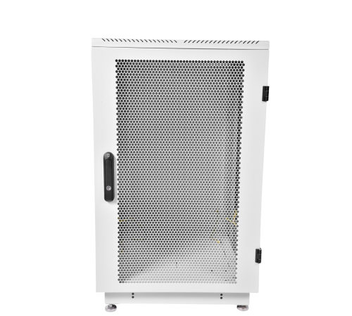 Шкаф телекоммуникационный напольный 18U (600x800) дверь перфорированная ЦМО ШТК-М-18.6.8-4ААА 30144531802 30144569505