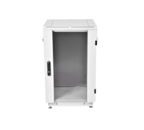 Шкаф телекоммуникационный напольный 22U (600x600) дверь стекло ЦМО ШТК-М-22.6.6-1ААА 30144521800