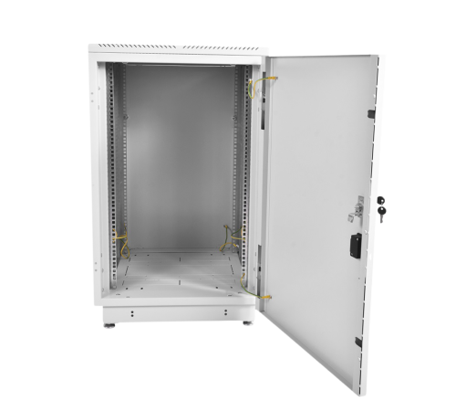 Шкаф телекоммуникационный напольный 22U (600x600) дверь металл ЦМО ШТК-М-22.6.6-3ААА 30144521801
