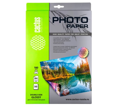 Фотобумага Cactus CS-GA418050DS