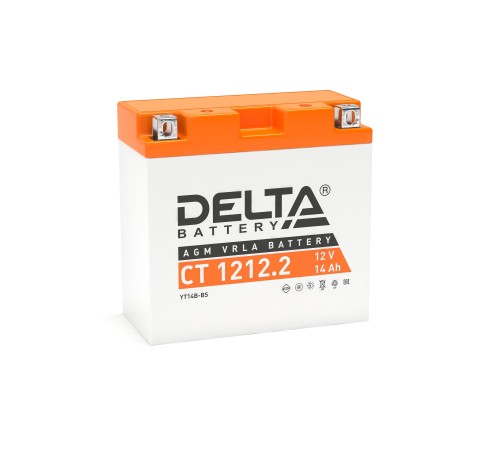 Стартерный аккумулятор Delta Battery CT 1212.2 3401010030022