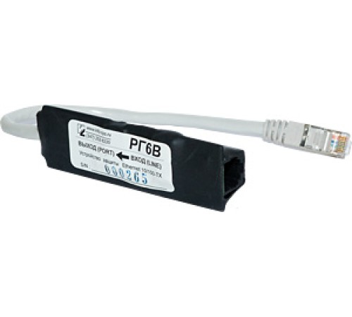 Устройство защиты Ethernet Info-Sys РГ6-male-female