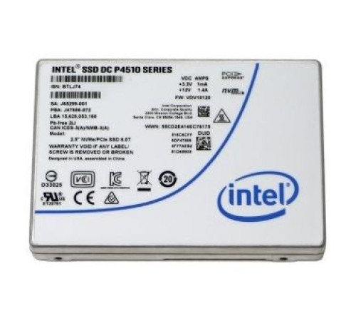 Жёсткий диск Intel 2Tb SSD P4510 Series (SSDPE2KX020T801)