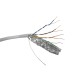 Кабель FTP4 cat.5е одножильный экранированный 305м Cu серый Netko Optima Silver N.FTP-67670.05E.0B (67670)