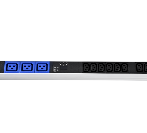Вертикальный блок розеток Rem -2MC Rem R-2MC3-32-36C13-6C19-A-MI-1820-3-2P