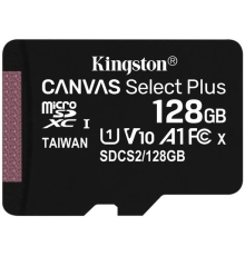 Карта памяти 128Gb MicroSD Kingston Canvas Select Plus SDCS2/128GBSP
