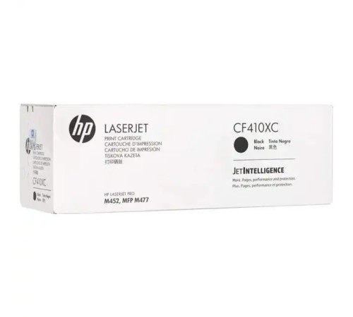 Картридж для плоттеров HP 410X CF410XC черный LJ Pro M452/M477