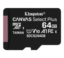 Карта памяти 64Gb MicroSD Kingston Canvas Select Plus SDCS2/64GBSP