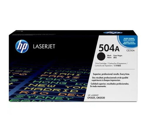 Картридж HP 504A CE250A