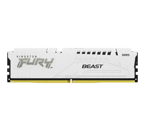 Оперативная память 16Gb DDR5 5200MHz Kingston Fury Beast White KF552C40BW-16 Оперативная память 16Gb DDR5 5200MHz Kingston Fury Beast White KF552C40BW-16