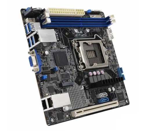 Серверная материнская плата Asus P12R-I Mini-ITX 90SB0A70-M0UAY0 Серверная материнская плата Asus P12R-I Mini-ITX 90SB0A70-M0UAY0