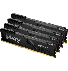 Оперативная память 128Gb DDR4 3600MHz Kingston Fury Beast Black KF436C18BBK4/128