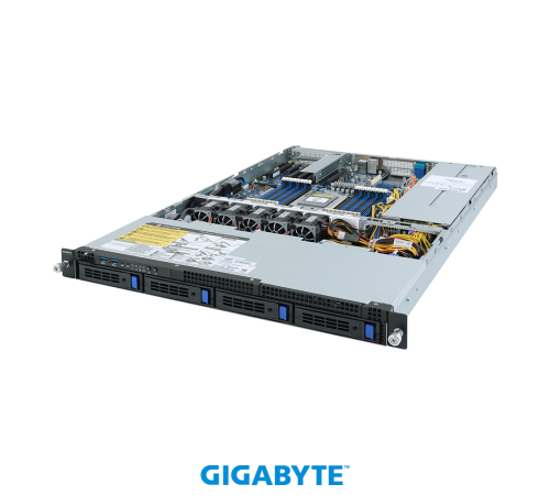 Gigabyte R152-Z30 1U 1 x Socket SP3 EPYC 7002 up 240W, 16 x DDR4 DIMM 2933MHz, 4 x 2.5