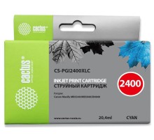 Картридж струйный Cactus CS-PGI2400XLC