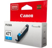 Картридж Canon CLI-471 Cyan 0401C001