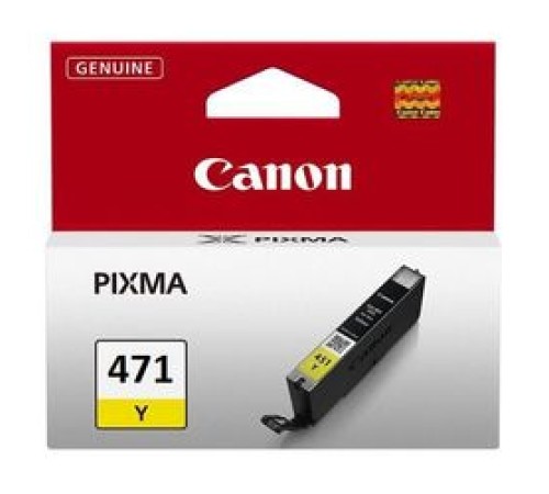 Картридж Canon CLI-471 Yellow 0403C001