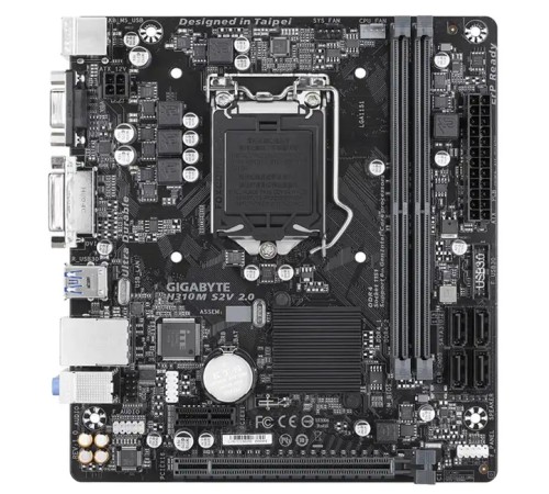Материнская плата Gigabyte H310M S2V 2.0