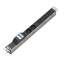 Блок розеток Rem -32 с авт. инд. 2 Sсhuko 3 IEC 60320 C19 32А алюм. 19 колодка Rem R-32-2S-3C19-A-I-440-K 30112226307