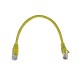 Патч-корд UTP4 cat 5e 0,25м ВС LSZH желтый литой коннектор Netko Optima N.BC.UTP.5e-0.25m-6-lszh (67579)