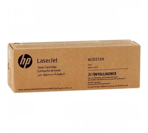 Тонер HP 415X голубой для M454, MFP M479 W2031XH