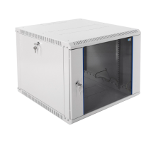 Шкаф телекоммуникационный настенный разборный ЭКОНОМ 9U (600x650) дверь стекло ЦМО ШРН-Э-9.650 30144251306