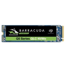 M.2 2280 1TB Seagate BarraCuda Q5 Client SSD ZP1000CV3A001 PCIe Gen3x4 with NVMe, 2400/1700, MTBF ZP1000CV3A001 1.8M, 3D QLC, 274TBW, 0.2DWPD, NVMe 1.3, RTL {20}, (027724) (id 20870)