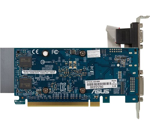Видеокарта Asus GeForce GT 730 Silent LP GT730-SL-2GD5-BRK