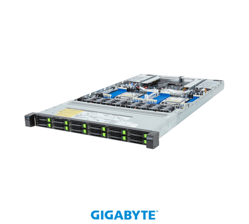Шасси серверное Gigabyte Server Platform R183-Z94 Rev.3x / 1U / 2xAMD (9004/9005) / 2xHS / 24xDIMM / 12xSFF NVME/SAS/SATA + 3xM.2 PCIe Gen3 / 2xGbE / 2xOCP 3.0 / 2xFHHL / 2x1600W / Rails (id 34404)