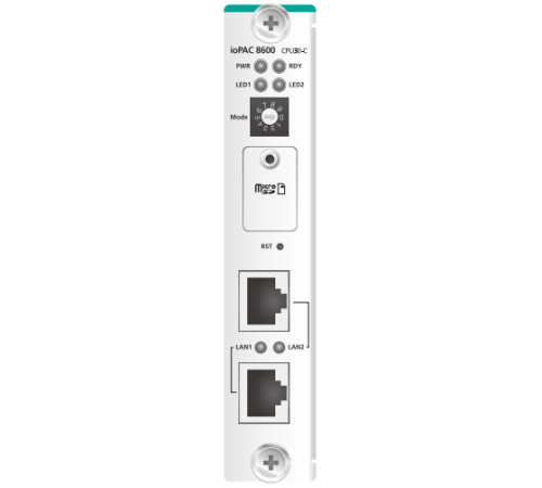 Головной модуль Moxa ioPAC 8600-CPU30-RJ45-IEC-T