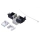 Модуль Keystone неэкранированный RJ45 cat.6А 180° 110/Krone тип под инструмент/ без инструмента KE белый Netko Expert CKC KJ28F-C6A-US/WH (54439)