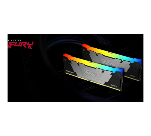 Оперативная память 16Gb DDR4 3200MHz Kingston Fury Renegade RGB KF432C16RB2AK2/16 Оперативная память 16Gb DDR4 3200MHz Kingston Fury Renegade RGB KF432C16RB2AK2/16