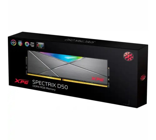 Оперативная память Adata XPG Spectrix D50 RGB 8GB AX4U32008G16A-ST50