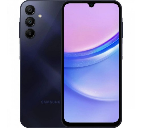 Смартфон Samsung Galaxy A15 6/128GB Blue Black SM-A155FZKGSKZ