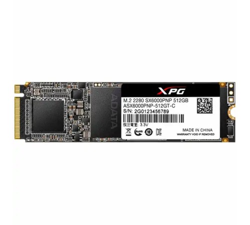 Твердотельный накопитель SSD Adata XPG SX6000 Pro ASX6000PNP-512GT-C