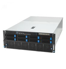 Сервер ASUS ESC8000-E11-SKU1 4U, 2x LGA4677, 32x DDR5, 8x SATA/SAS*, 1x M.2 (22110), 1x PCIex8 for HBA/RAID, 8x PCIex16 for dual-slot GPU, 1x PCIex16 for NIC card, 1x PCIex8 for NIC card, 2x 10Gbe, 4x 3000W (id 33016)