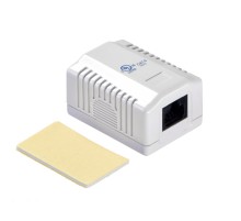 Розетка компьютерная Netko JE342RC6-USM/WH (54402)