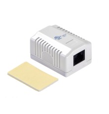 Розетка компьютерная Netko JE342RC6-USM/WH (54402)