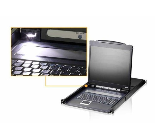 KVM консоль с переключателем Aten CL1308N / CL1308N-ATA-RG KVM консоль с переключателем Aten CL1308N / CL1308N-ATA-RG