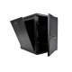 Шкаф телекоммуникационный настенный разборный 12U(600x650) съемные стенки дверь металл цвет черный ЦМО ШРН-М-12.650.1-9005 30144247707