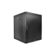 Шкаф телекоммуникационный настенный разборный 12U(600x650) съемные стенки дверь металл цвет черный ЦМО ШРН-М-12.650.1-9005 30144247707