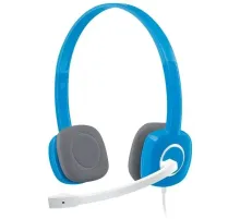Наушники с микрофоном Logitech H150 синий/белый (981-000454) (id 23916)