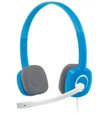 Наушники с микрофоном Logitech H150 синий/белый (981-000454) (id 23916)