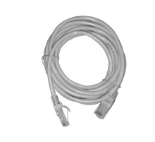 Патч-корд UTP4 cat 5e 3,0м ВС LSZH серый литой коннектор Netko Optima N.BC.UTP.5e-3.0m-2-lszh (67635)