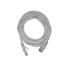 Патч-корд UTP4 cat 5e 3,0м ВС LSZH серый литой коннектор Netko Optima N.BC.UTP.5e-3.0m-2-lszh (67635)