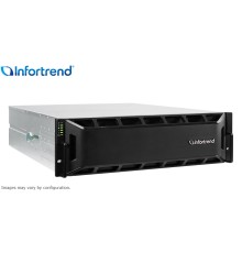 Сетевой накопитель Infortrend GSe 10162-D 3U/16bay, supports NAS, block, object storage and cloud gateway, sing le controller subsystem including 1x12Gb SAS EXP. Port, 4x1G iSCSI ports +1x host board slot(s), 2x4GB, 2x(PSU+FAN Module ), 16xdrive trays and