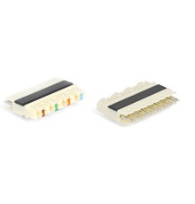 4-х парный 110 модуль категория 5e Hyperline 110C-M-4P