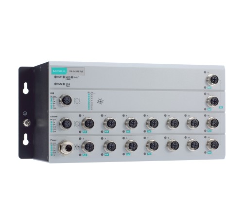 Коммутатор Moxa TN-G4516-8GPoE-2XGPoE-2XGTXBP-WV-T