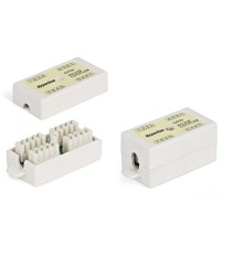 Проходной адаптер (coupler) Dual IDC категория 5e 4 пары Hyperline CA-IDC-C5e-WH