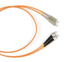 Патч-корд волоконно-оптический (шнур) Hyperline FC-D3-50-SC/PR-SC/PR-H-2M-LSZH-OR